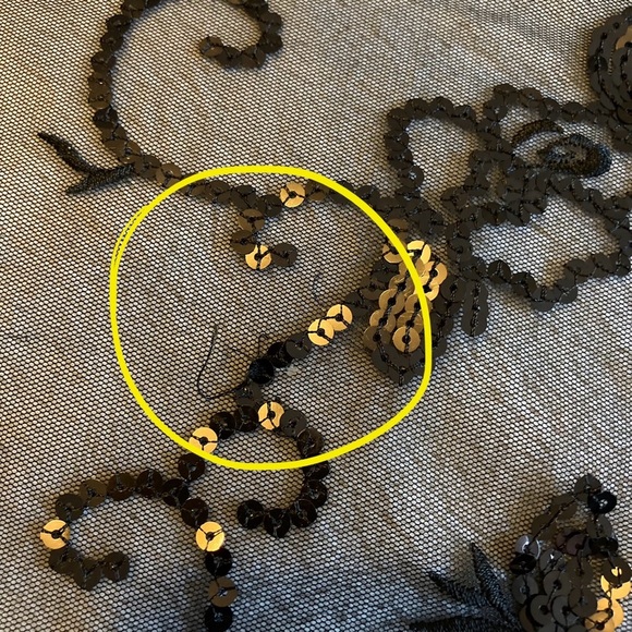 Adrianna Papell Evening Essentials Black Sequin Midi Skirt - Picture 9 of 13